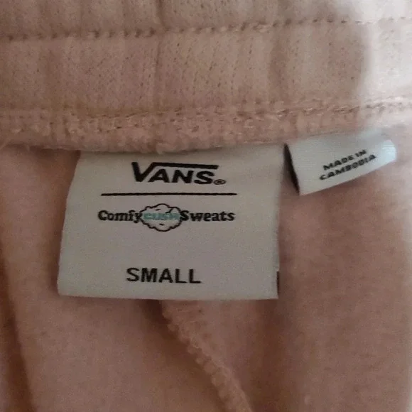 VANS NWT Pink Sweat Shorts - Picture 4 of 5